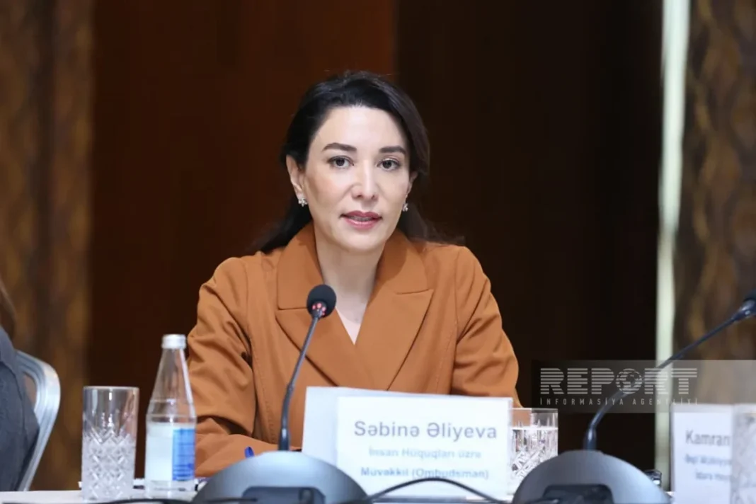 Омбудсмен Азербайджана Сабина Алиева
