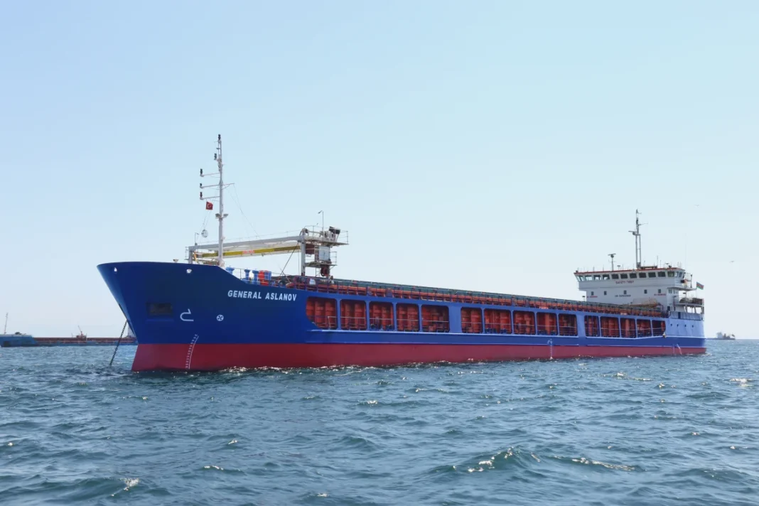 Сухогрузное судно ASCO Сухогрузное судно Азербайджанского Каспийского морского пароходства ASCO
