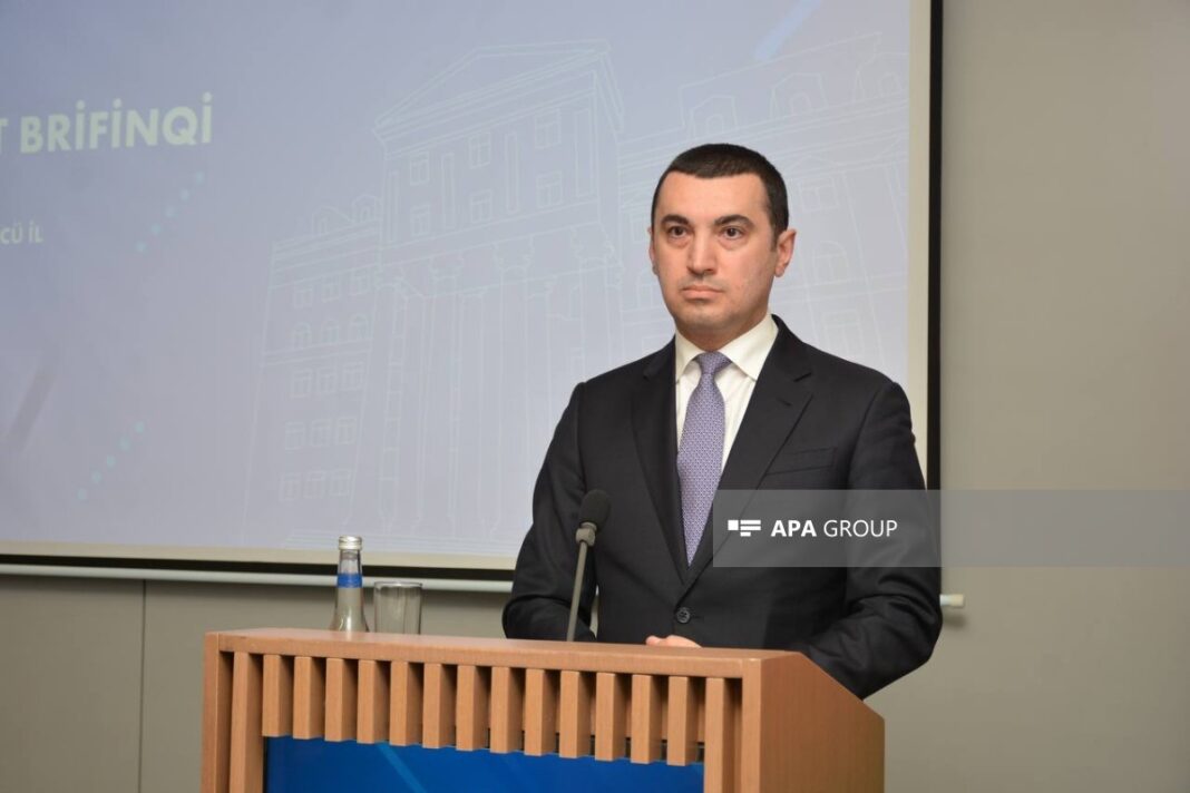 Пресс-секретарь МИД Азербайджана Айхан Гаджизаде
