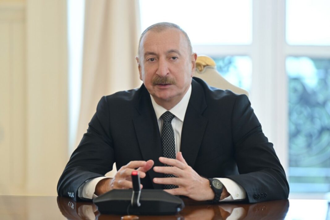 azerbaijan-laos-talks-2026 Президент Азербайджана Ильхам Алиев на переговорах с делегацией Лаоса