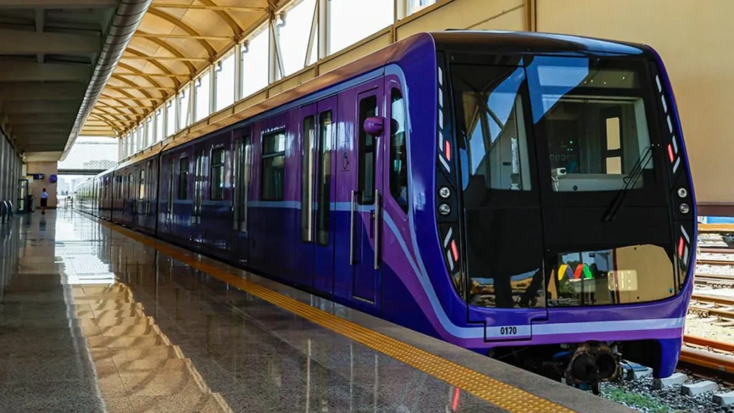 baku-metro-digital-upgrade Поезд Бакинского метрополитена на станции