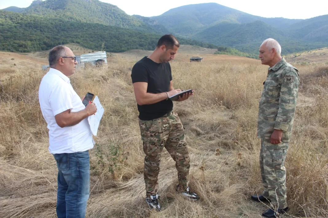 mine-zone-mapping-karabakh Участники проекта по выявлению координат заминированных участков