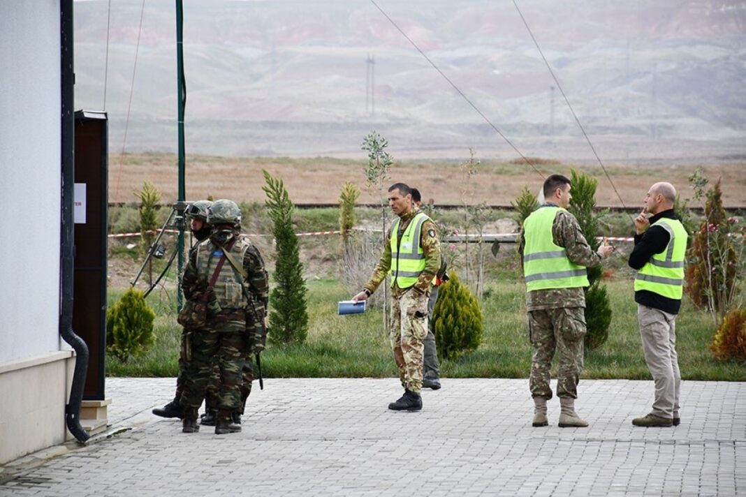 nato-mi17-azerbaijan Вертолеты Ми-17-1В ВВС Азербайджана во время оценки НАТО