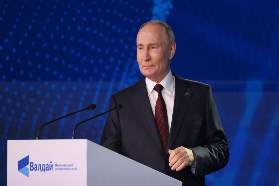 Владимир Путин говорит о транспортном коридоре «Север - Юг»