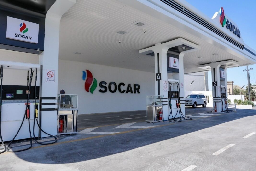 Автозаправочная станция SOCAR в Азербайджане