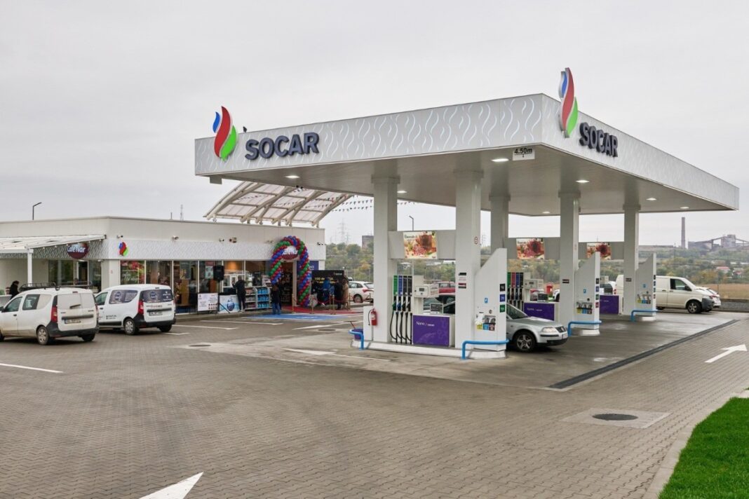 Новая автозаправочная станция SOCAR в румынском городе Галац